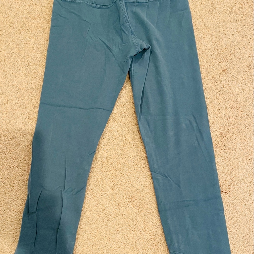Athleta Elation High Rise Legging in light blue color